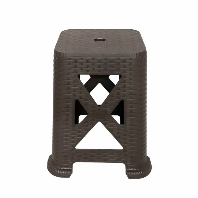 چهارپایه ناصر پلاستیک مدل حصیری کد NP-867