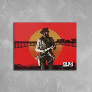 تابلو شاسی مدل گیمینگ رد دد ریدمپشن 2 شخصیت آرتور مورگان کد RDR2