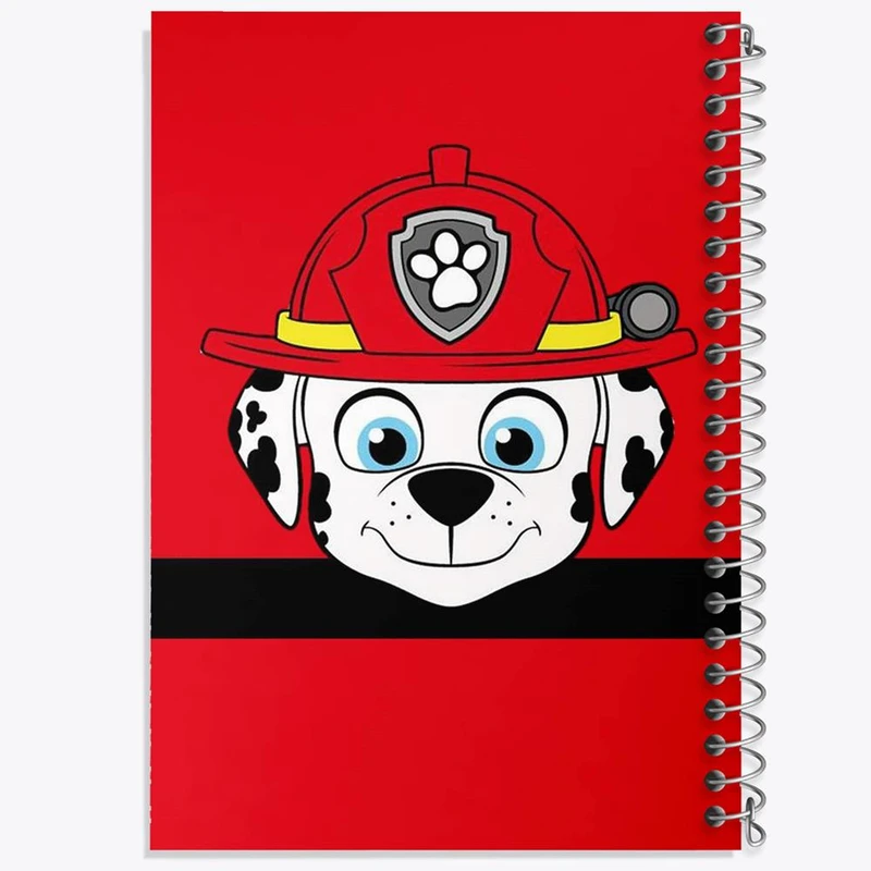 دفتر نقاشی 50 برگ خندالو مدل انیمیشن سگ های نگهبان کد 26926