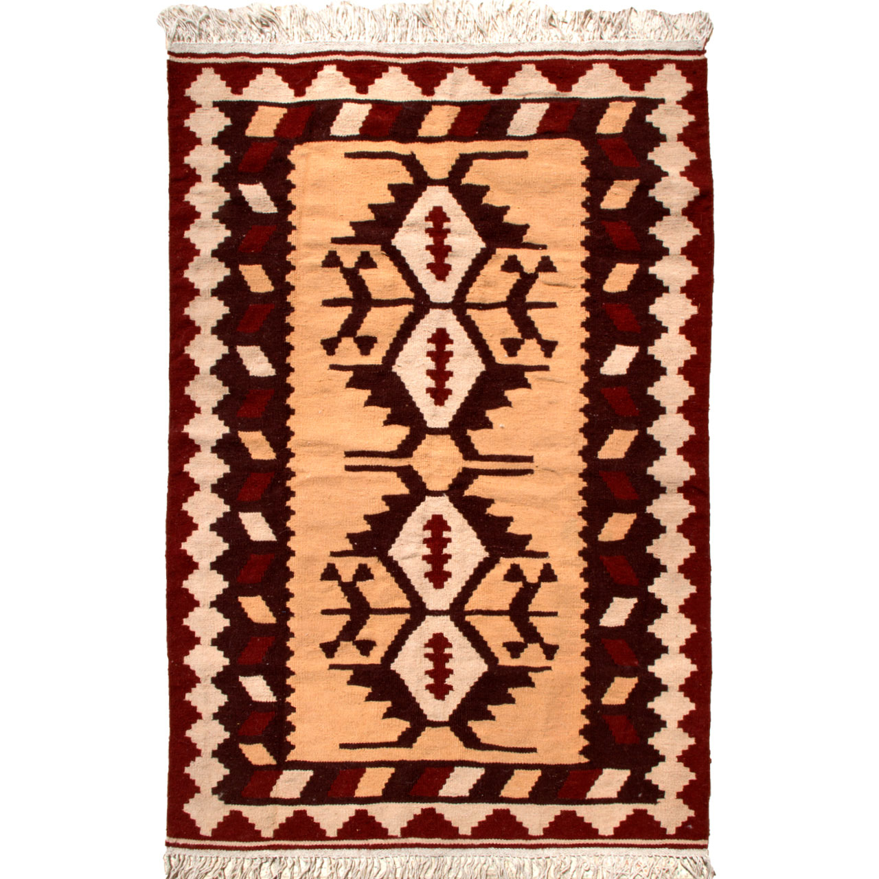 گلیم دستبافت یک و نیم متری گالری سلام کد013