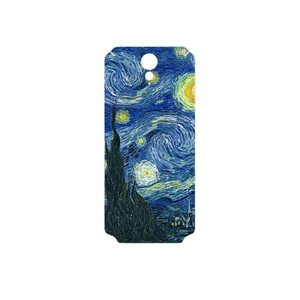 MAHOOT The Starry Night of van Gogh Cover Sticker for HTC Desire 620