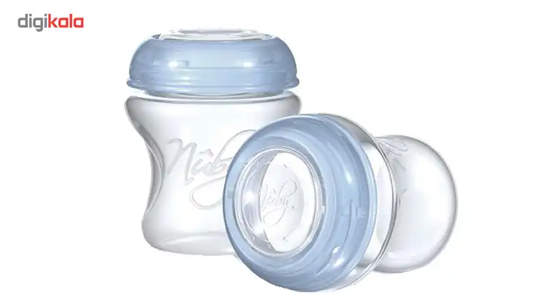 محفظه نگهدارنده شیر صدفی نوبی مدل NT 67627 بسته 2 عددی ظرفیت 0.24 لیتر