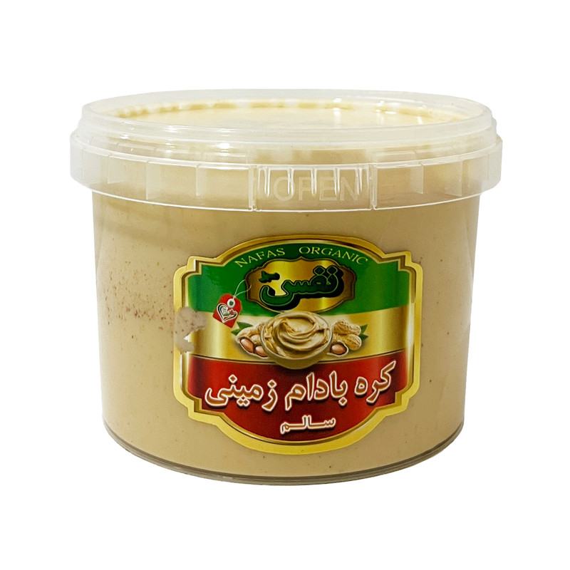 کره بادام زمینی بدون قند نفس - 500 گرم