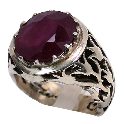  انگشتر یاقوت سرخ code 1284 