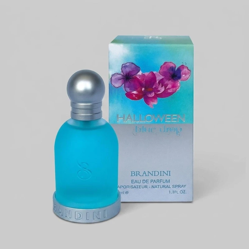 عطر جیبی زنانه برندینی مدل Halloween Blue Drop حجم 33 میلی لیتر