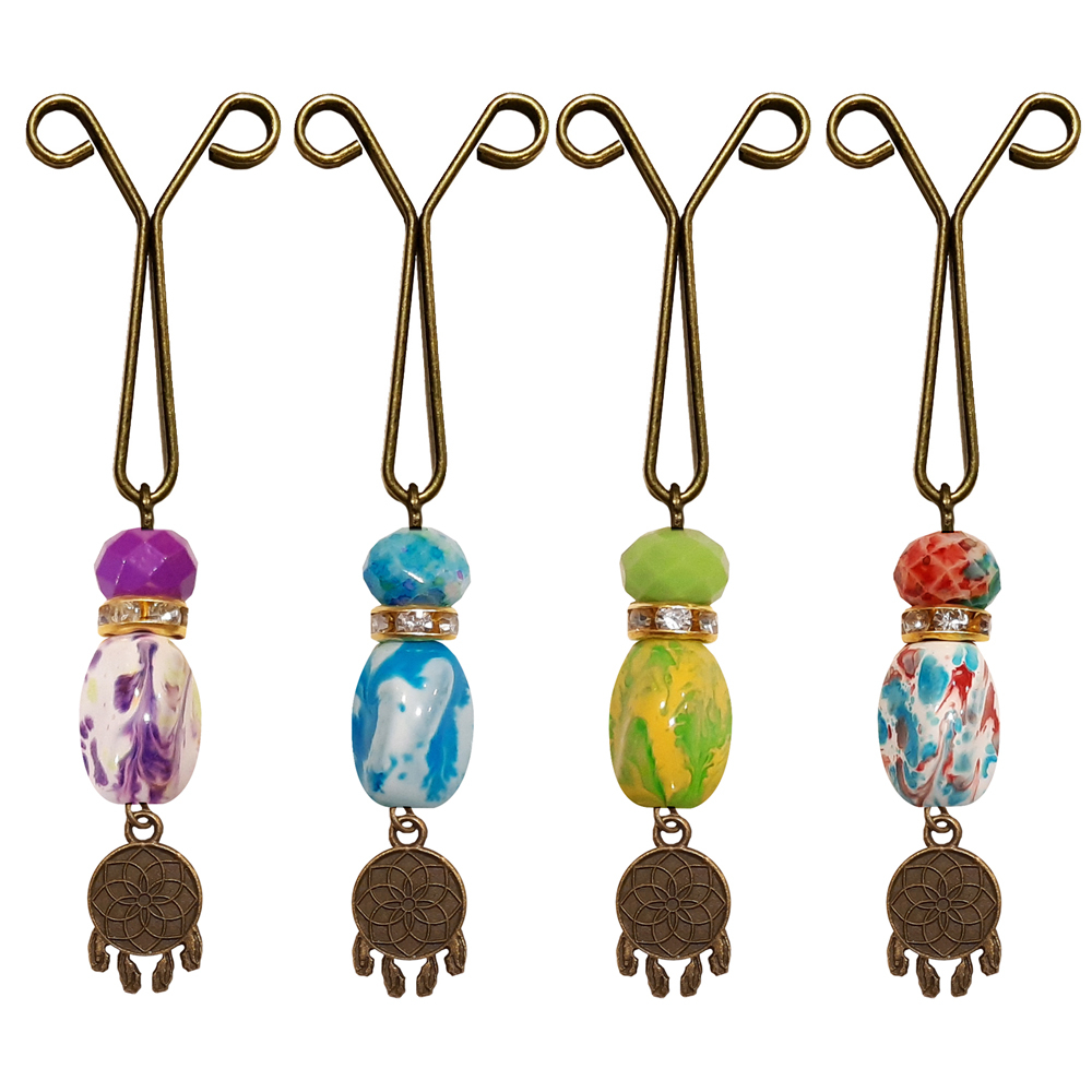 گیره روسری کد PM541 مجموعه 4 عددی