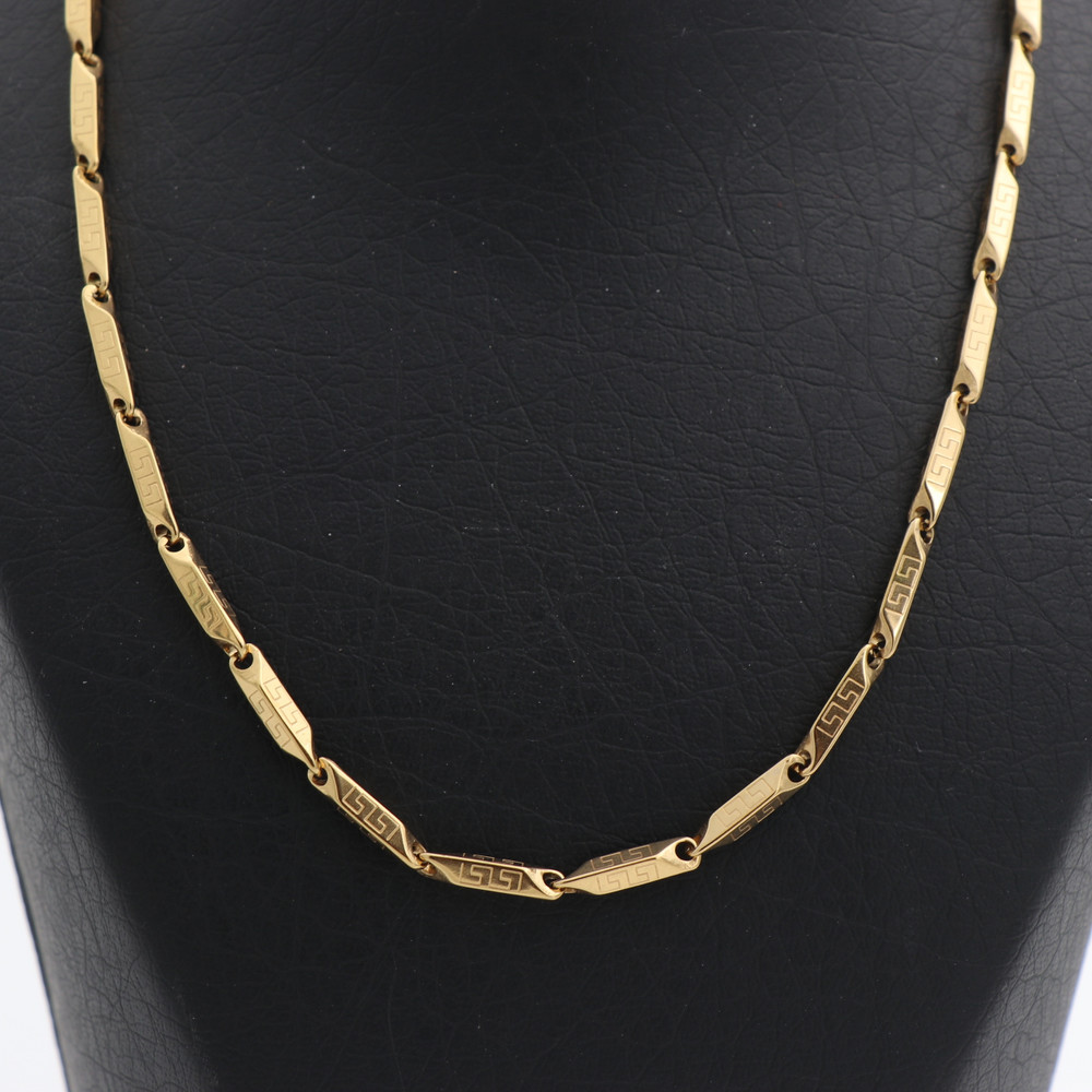 زنجیر مردانه مدل کبریتی کد 71418