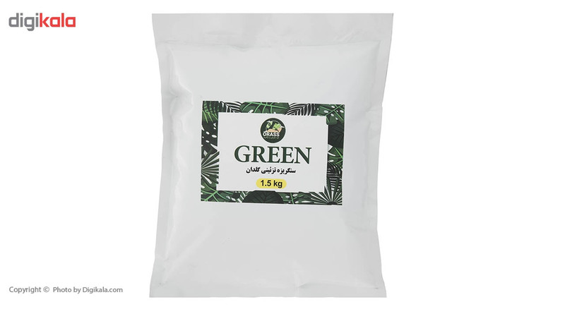 سنگ تزیینی گلدان اوراس مدل Green بسته 1/5 کیلوگرمی
