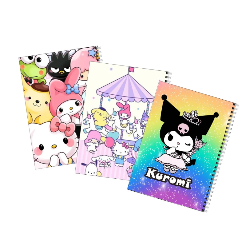 دفتر مشق 50 برگ بامبیلیپ طرح کرومی و ملودی کد 65 مجموعه 3 عددی