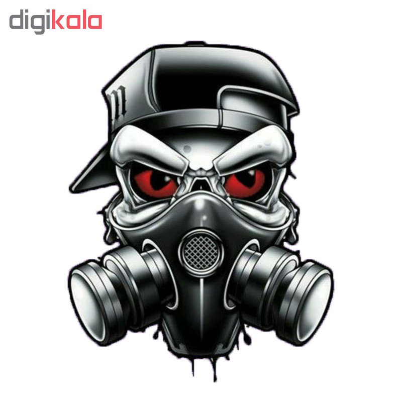 استیکر تزئینی موبایل طرح اسکلت کد 374