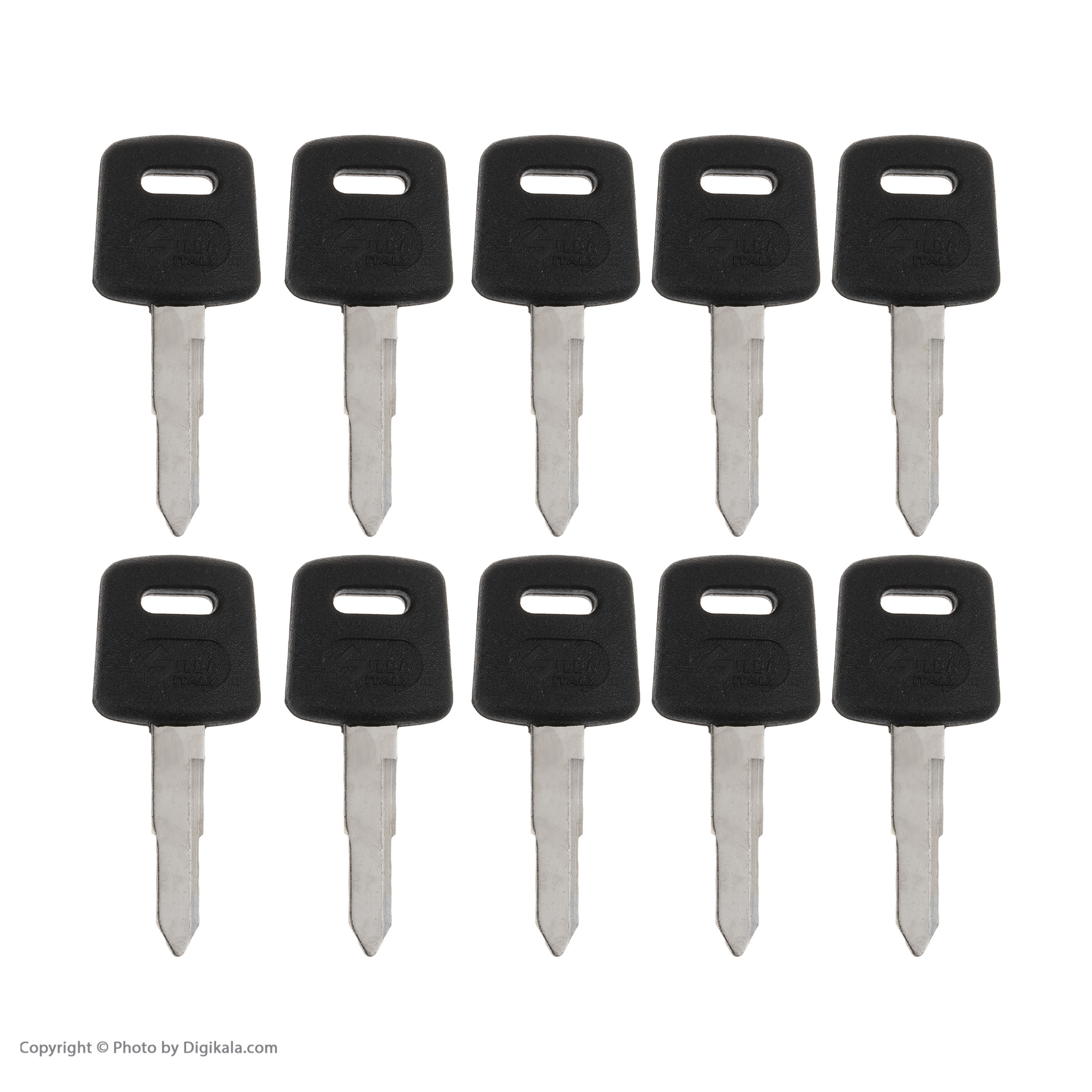 کلید خام خودرو سیلکا مدل HON 24RP بسته 10 عددی