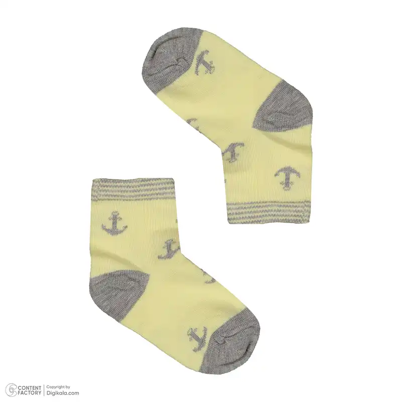 جوراب ساق کوتاه بچگانه ایزی دو مدل 16717508 بسته 3 عددی
