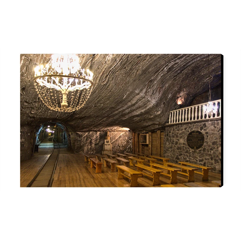 تابلو شاسی عرش طرح گردشگری لهستان مدل معدن نمک ویلیچکا کد As5983