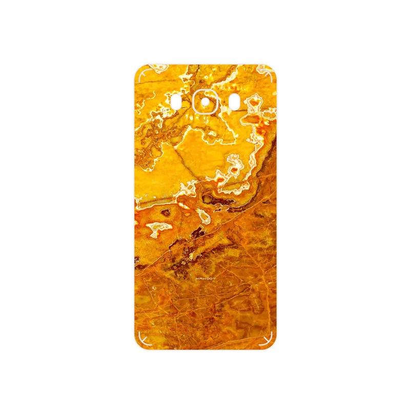 برچسب پوششی ماهوت مدل Gold Marble مناسب برای گوشی موبایل سامسونگ Galaxy J7 2016