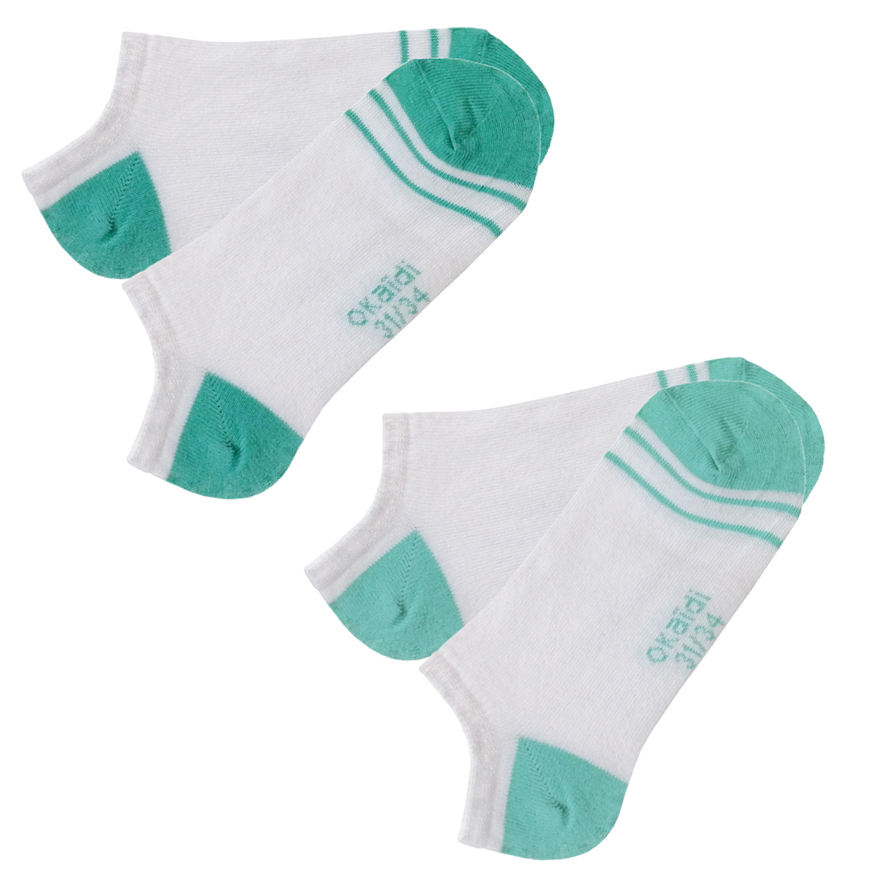 جوراب زنانه اوکایدی مدل Ms0010 بسته 2 عددی