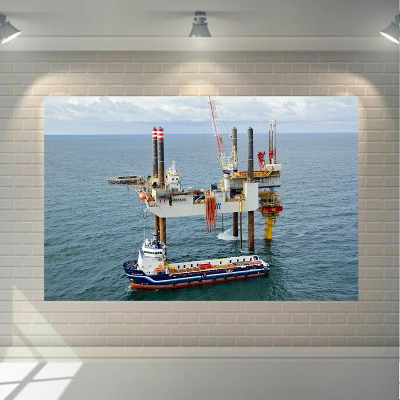 پوستر دیواری طرح پالایشگاه کد FP228