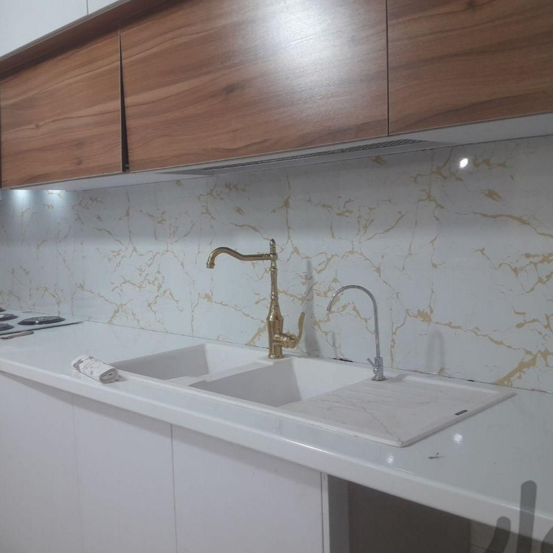 دیوارپوش طرح ماربل شیت مدل 8098-1 مجموعه سه عددی