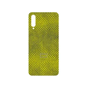 MAHOOT Yellow Snake Skin Cover Sticker for Samsung Galaxy A50s