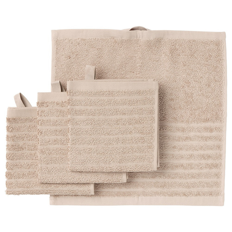 حوله دستی ایکیا کد 50444 سایز 30x30 سانتیمتر بسته 4 عددی