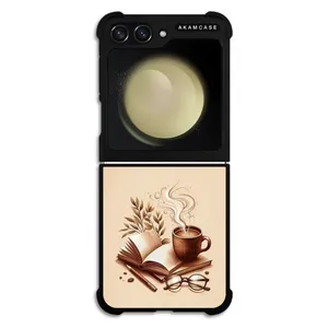 AKAM AMC-WSGZFLIP5-COFFEE-4 Cover For Samsung Galaxy Z Flip 5