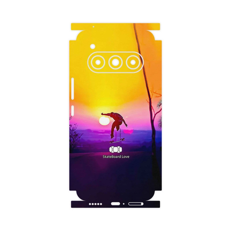 برچسب پوششی ماهوت مدل Skateboard-FullSkin مناسب برای گوشی موبایل داریا Bond II Lite 5G