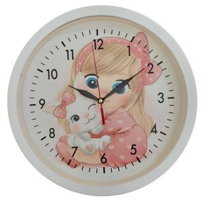 نقد و بررسی ساعت دیواری کودک مدل عروسک کد 09025 توسط خریداران