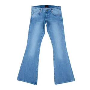 شلوار جین زنانه کوکی مدل ساده دمپا گشاد