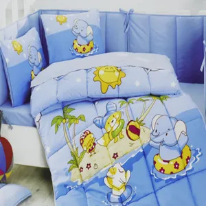  سرویس ملحفه 4 تکه کودک اورتوم طرح Sunny