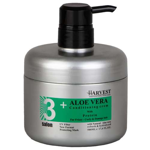 ماسک موی تقویت کننده هاروست مدل Aloevera حجم 500 میلی لیتر