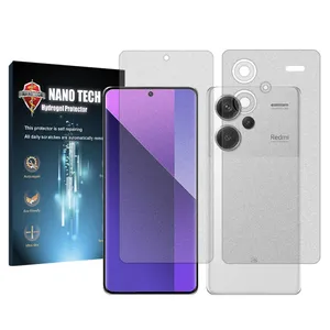 Nano tech matte screen protector suitable for Xiaomi Redmi Note 13 Pro Plus mobile phone along with back of the phone