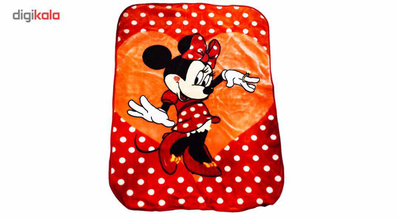 پتو کودک ارکیده مدل Mini Mouse