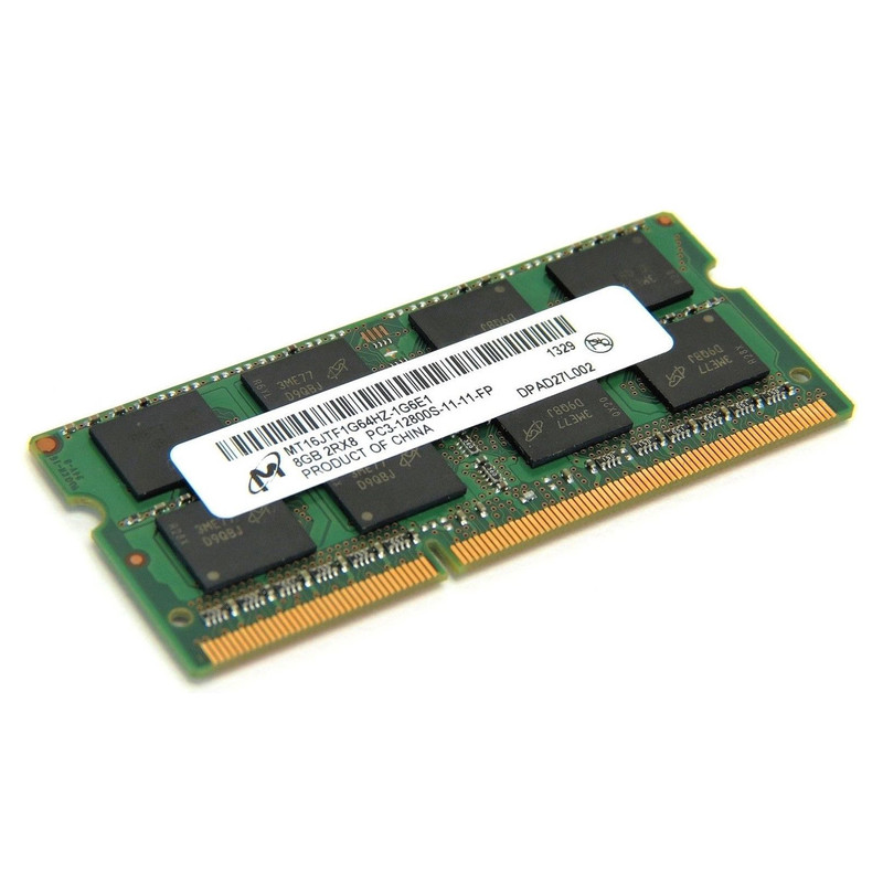 رم لپ تاپ میکرون مدل DDR3 PC3 12800S MHz ظرفیت 8 گیگابایت