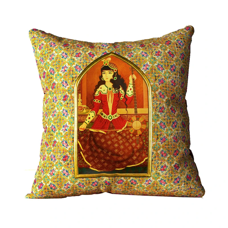 کوسن آرت مان مدل ساز و آواز کد 03 سایز 40×40