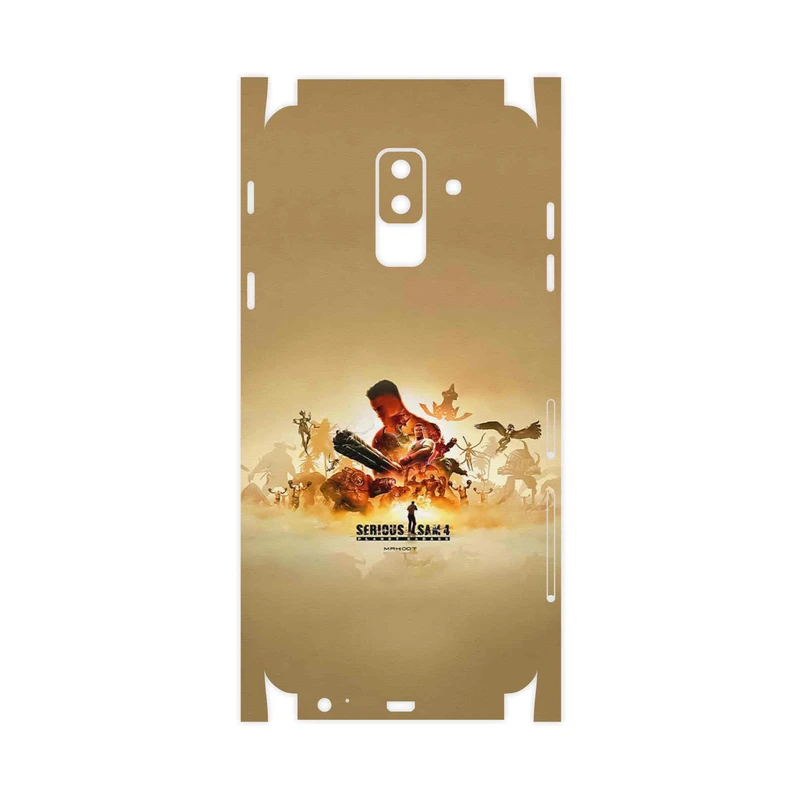 برچسب پوششی ماهوت مدل Serious Sam Game Series-FullSkin مناسب برای گوشی موبایل سامسونگ Galaxy A6 Plus 2018