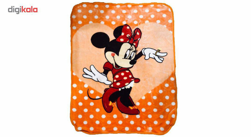 پتو کودک ارکیده مدل Mini Mouse