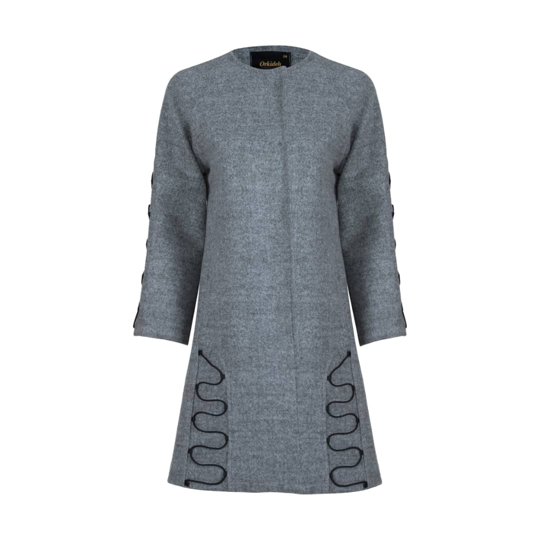 پالتو زنانه مدل 428 رنگ توسی