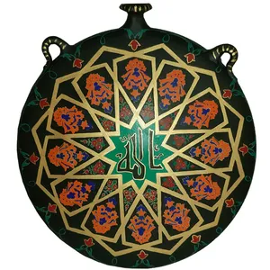 دیوار کوب سفالی طرح الله مدل BD0012
