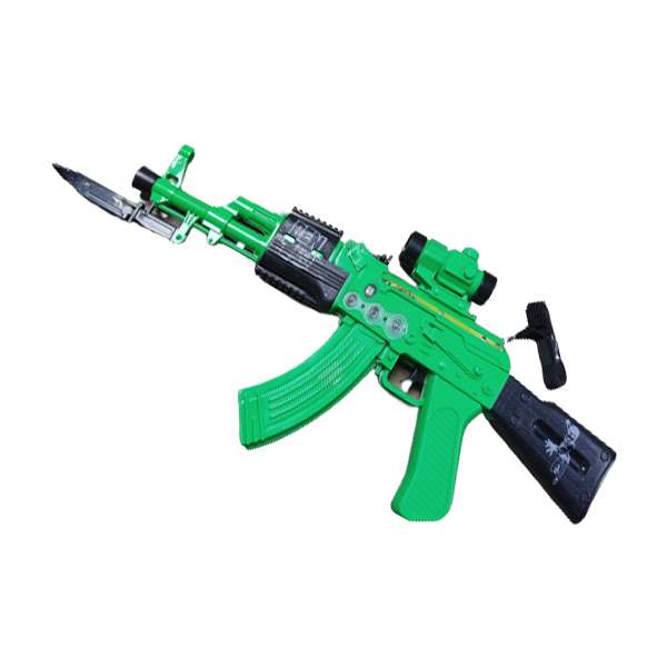 تفنگ بازی مدل کلاشینکف طرح بن تن کد AMT 3500-B