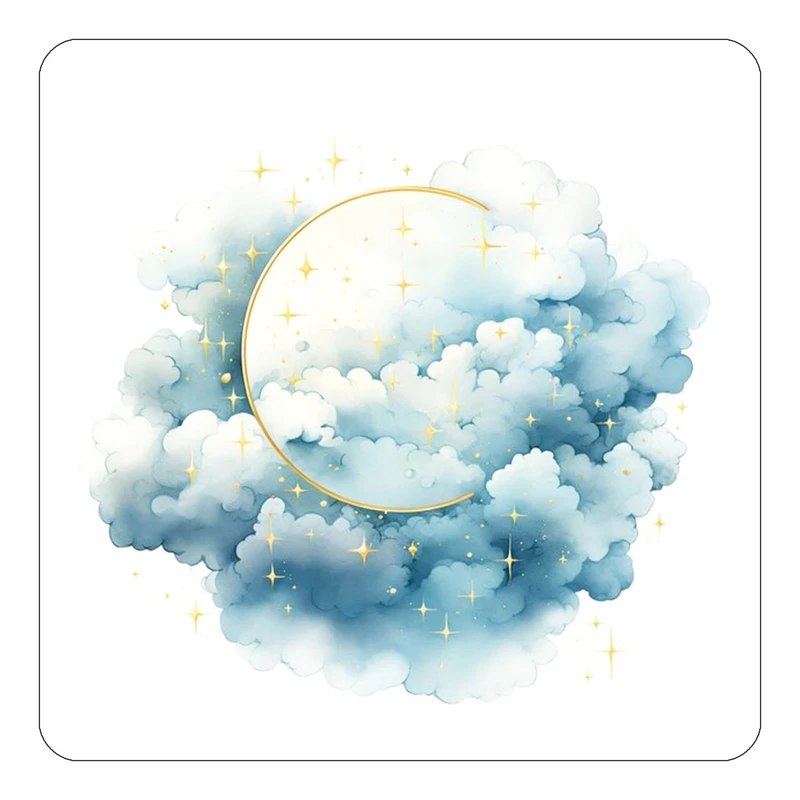 مگنت کاکتی طرح ماه و ستاره مدل mp55088