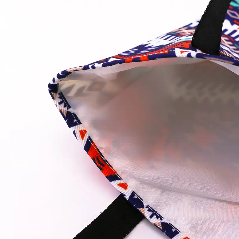 ساک خرید مدل ژئومتریک کد ۱۲۱