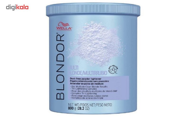 پودر دکلره ولا مدل Blonder حجم 800 گرم پودر دکلره ولا مدل Blonder حجم 800 گرم