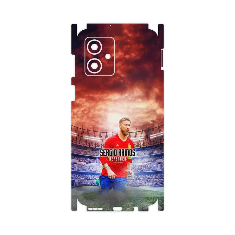 برچسب پوششی ماهوت مدل Sergio Ramos-FullSkin مناسب برای گوشی موبایل موتورولا Moto G54