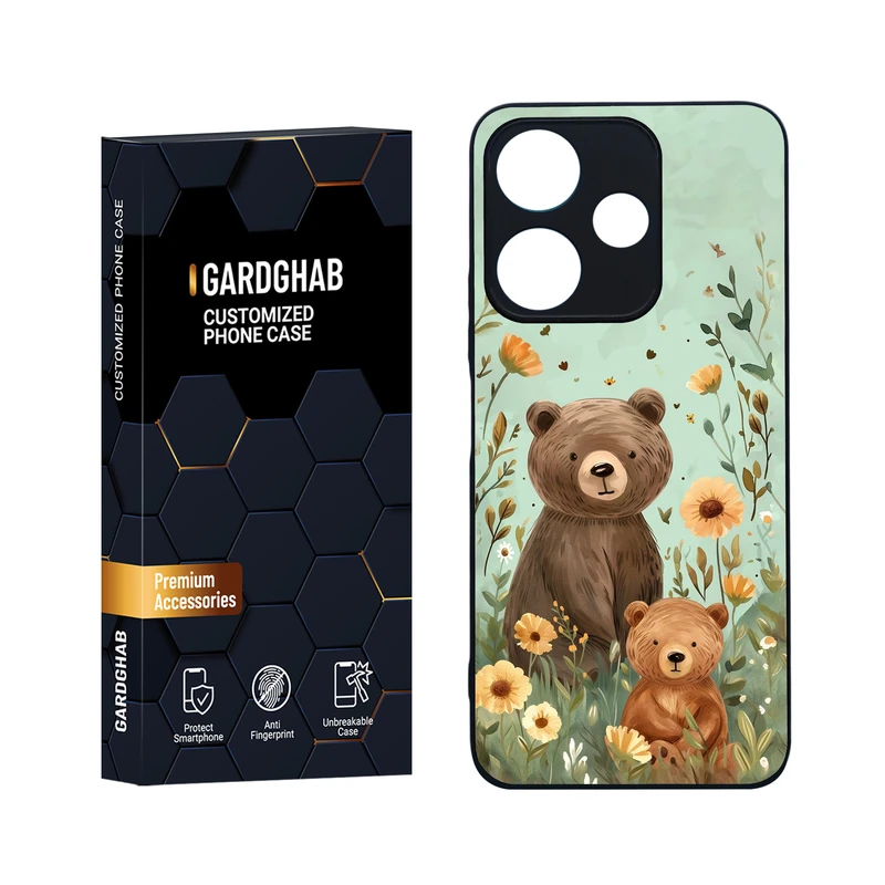 کاور گارد قاب مدل فانتزی مناسب برای گوشی موبایل شیائومی Redmi 13 4G / Poco M6 4G