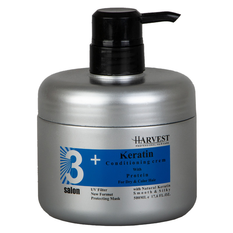 ماسک موی تقویت کننده هاروست مدل Keratin حجم 500 میلی لیتر