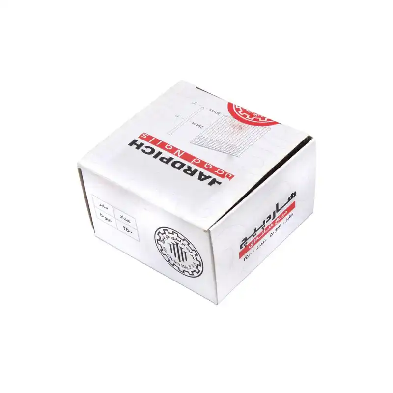 میخ هاردپیچ مدل TIPO 50 کد 0013 بسته 2500 عددی