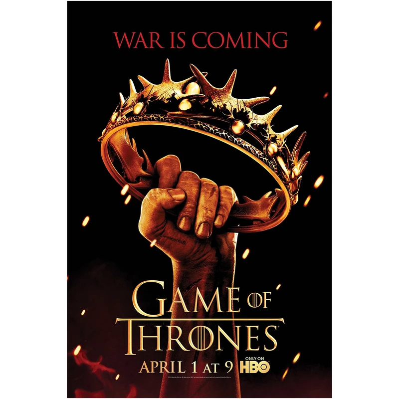 پوستر طرح سریال بازی تاج و تخت کد TP-G05