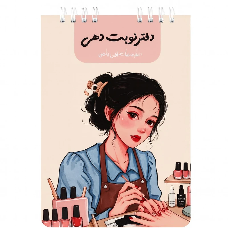 دفتر نوبت‌دهی 40 برگ کد 65