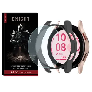 کاور نایت مدل PC Bumper KT مناسب برای ساعت هوشمند سامسونگ Galaxy Watch FE به همراه محافظ صفحه نمایش