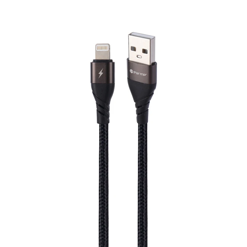 کابل تبدیل USB به لایتنینگ پارمپ مدل Efficiency Speed طول 0.3 متر