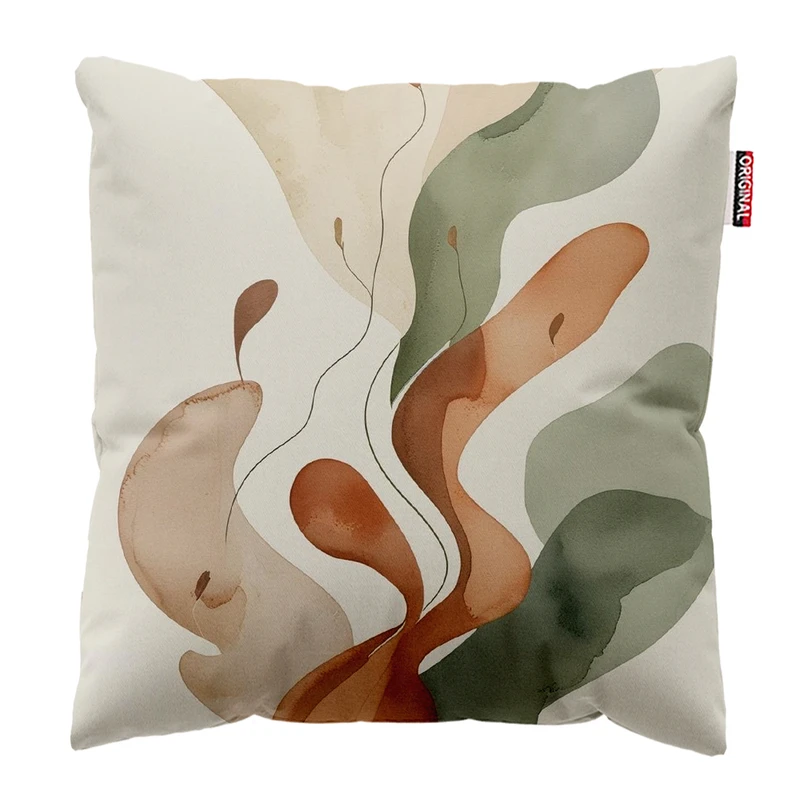 کوسن پاد آفرین مدل بوهو طرح مینیمال کد PK302917 سایز 30*30 سانتی متر